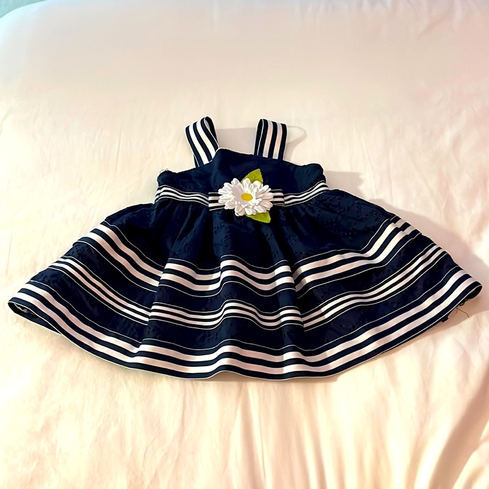 Eyelet Tiered Dress